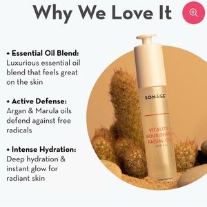 Sonäge Vitality Nourishing Facial Oil - White